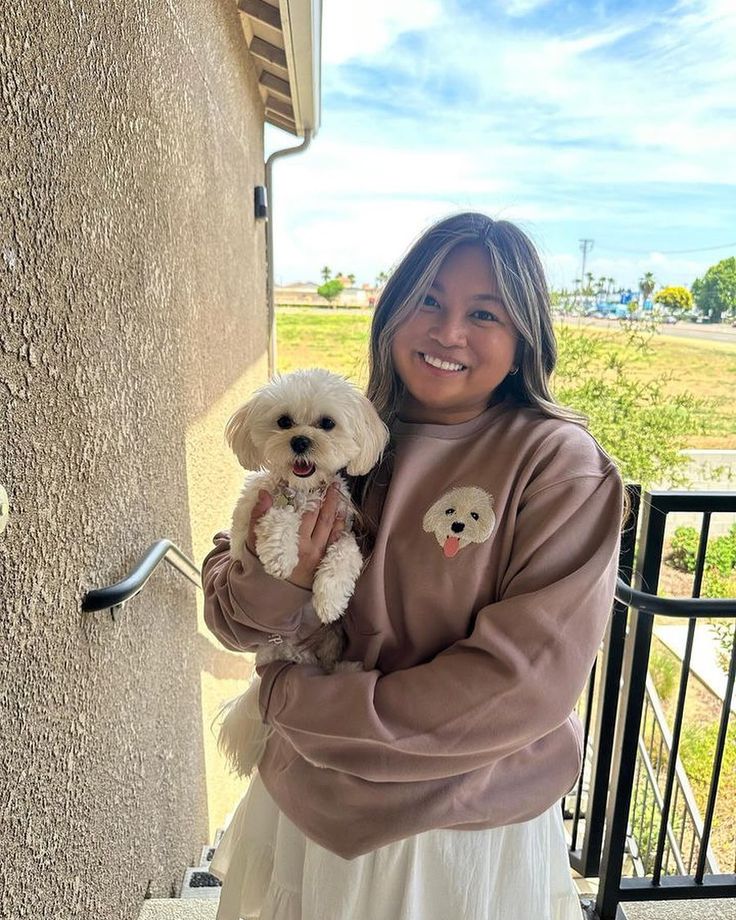 Personalized polo shirt with your pet's face and name 🐾