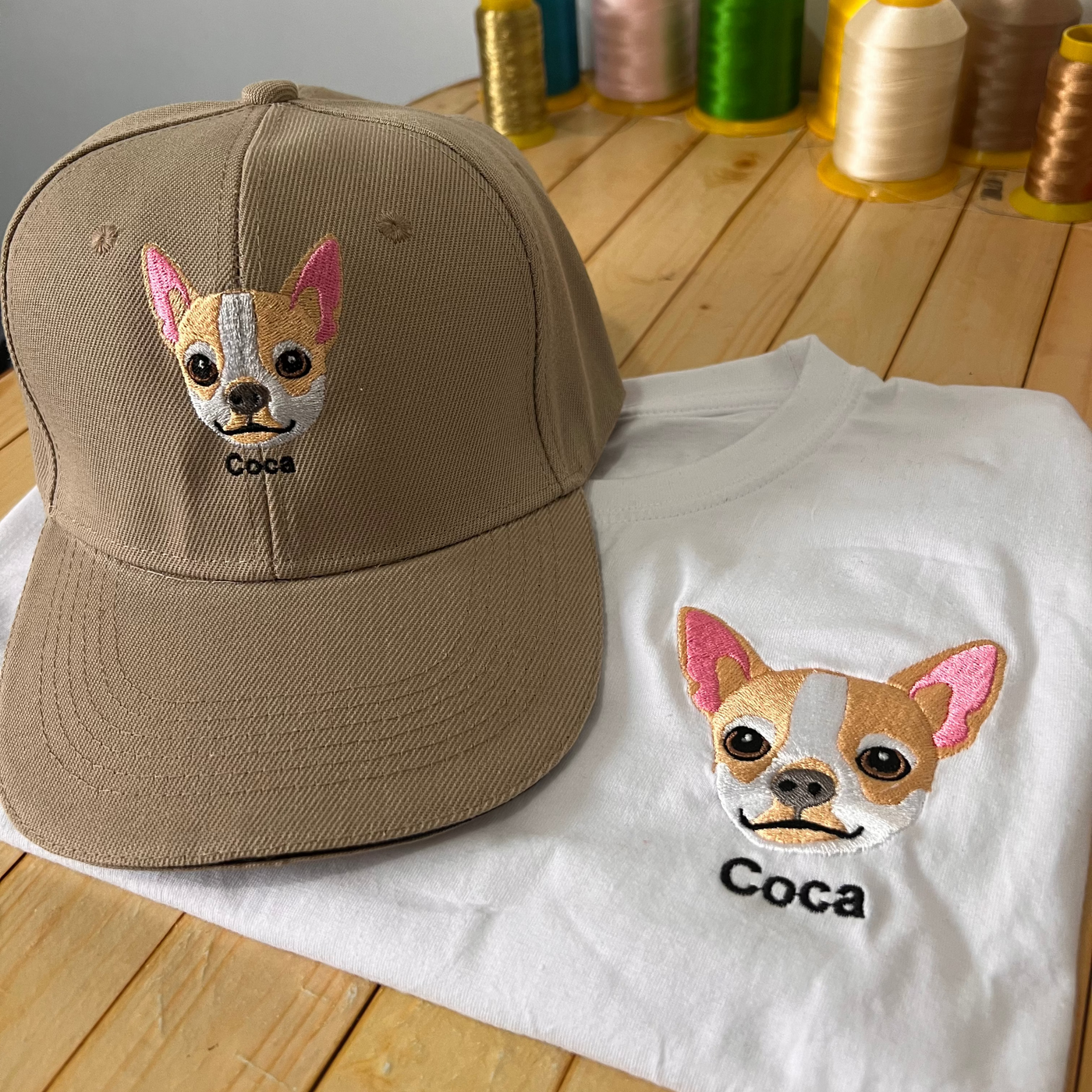 Promocion polera + jockey personalizado / 1 mascota