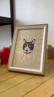 Cuadro personalizado con el rostro de tu mascota