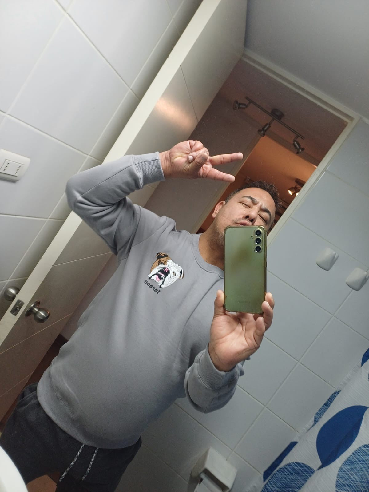 Personalized polo shirt with your pet's face and name 🐾